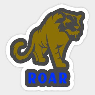 Tiger Roar Sticker